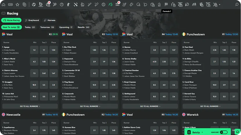 bc game casino sports betting racing in english