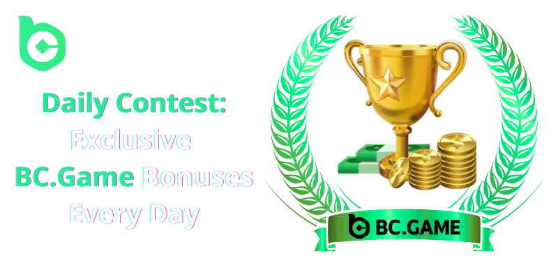 daily contest promotion at the bc.game casino