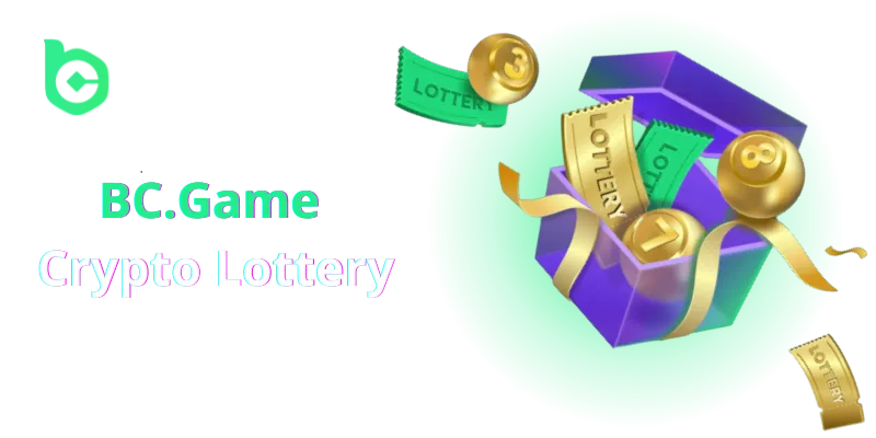 crypto lottery at the bc game casino