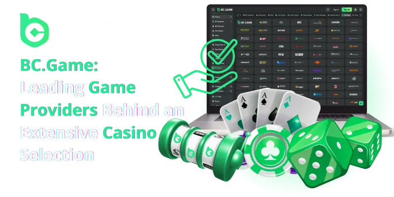 game providers at the bc game casino