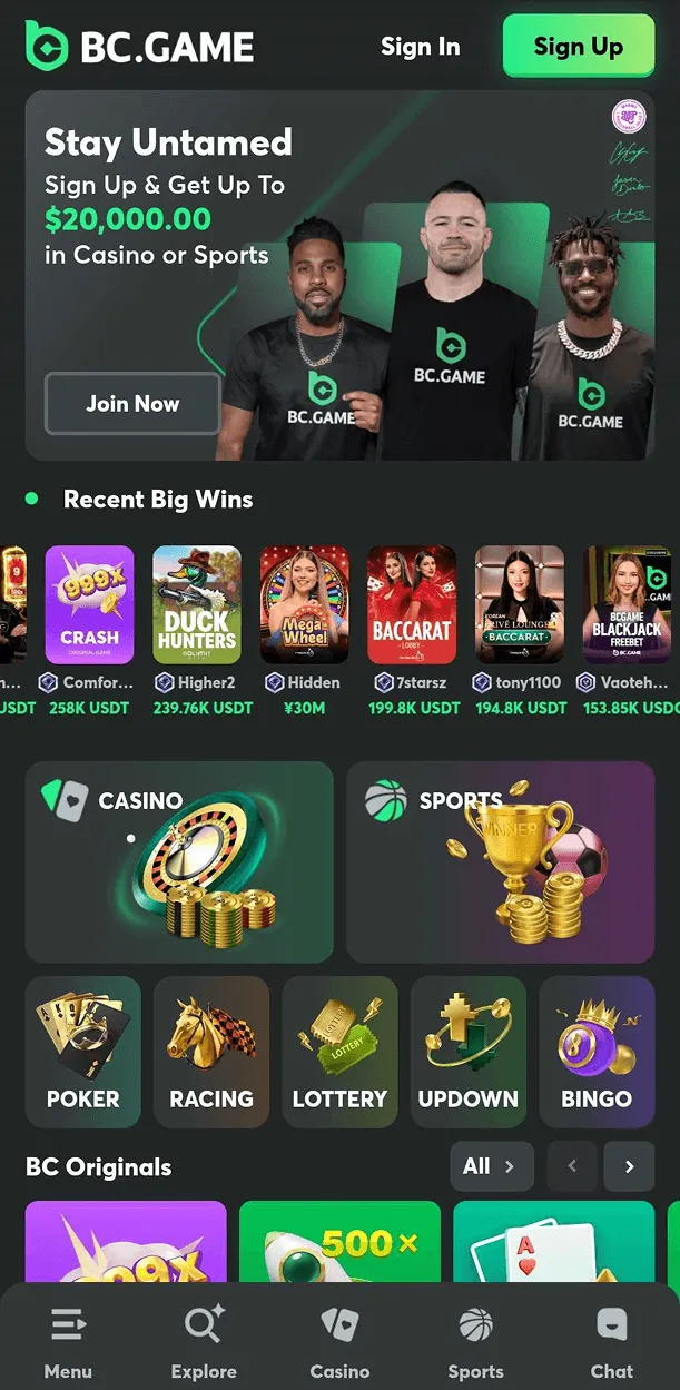 install mobile apk bc game casino on android step 4